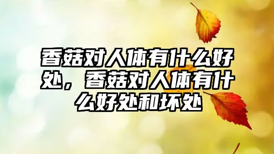 香菇對(duì)人體有什么好處，香菇對(duì)人體有什么好處和壞處