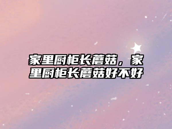 家里廚柜長(zhǎng)蘑菇，家里廚柜長(zhǎng)蘑菇好不好